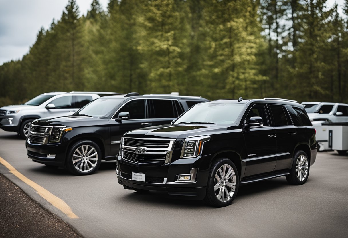 A lineup of popular SUVs, each with a detailed assessment