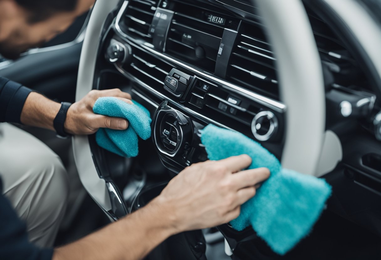 Cleaning the internal components. Tips for maintaining the car's air conditioning system in good working condition