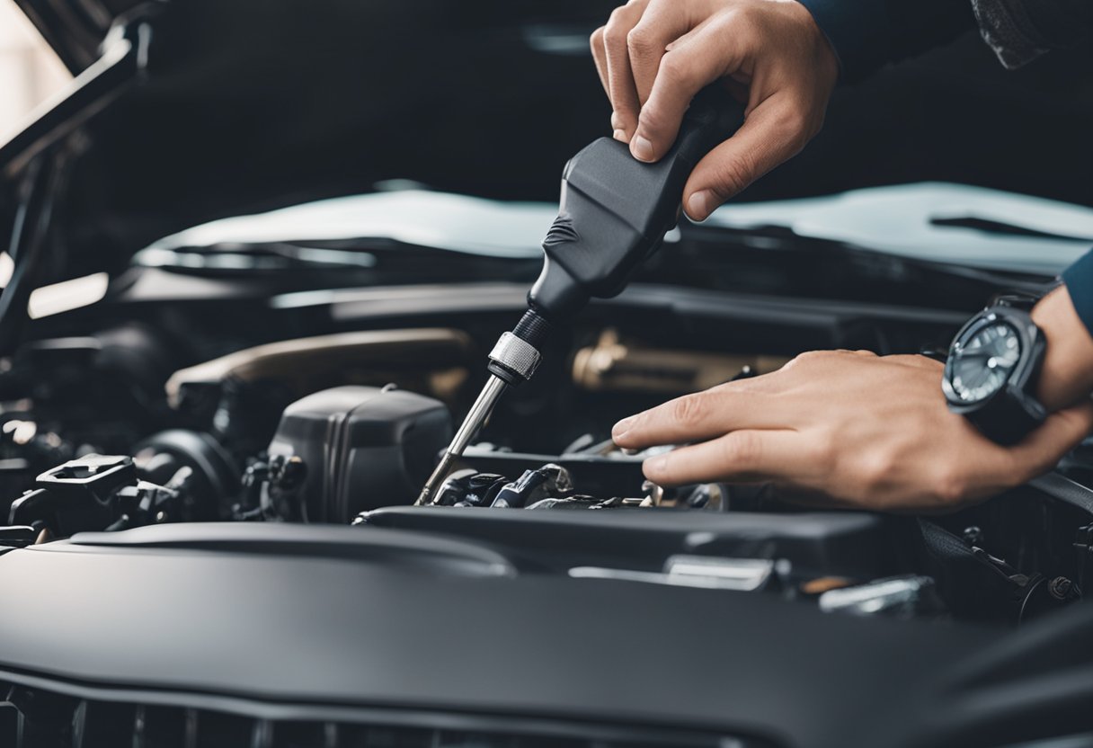 A person customizes their car on a budget, performing ongoing maintenance and care